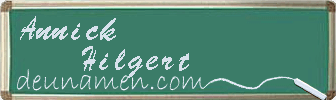 Annick Hilgert Visitenkarte